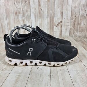 On Running‎ Cloud Swiss Engineering Black Running Shoes Sneakers Women's